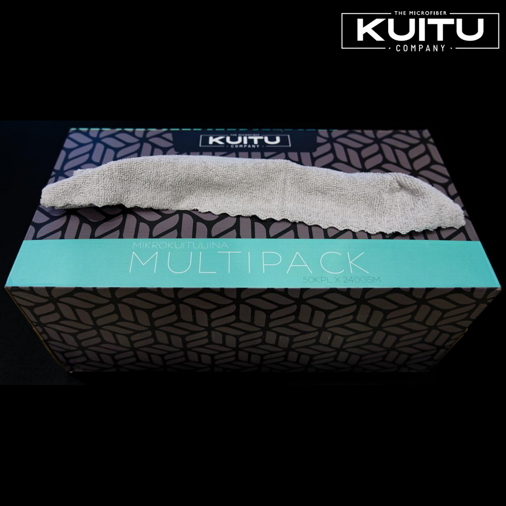 Mikrokuituliina 40x40 240GSM Box, 50kpl Harmaa