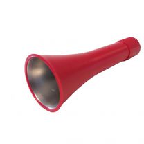 Nozzle (matt finish), red stainless steel insert