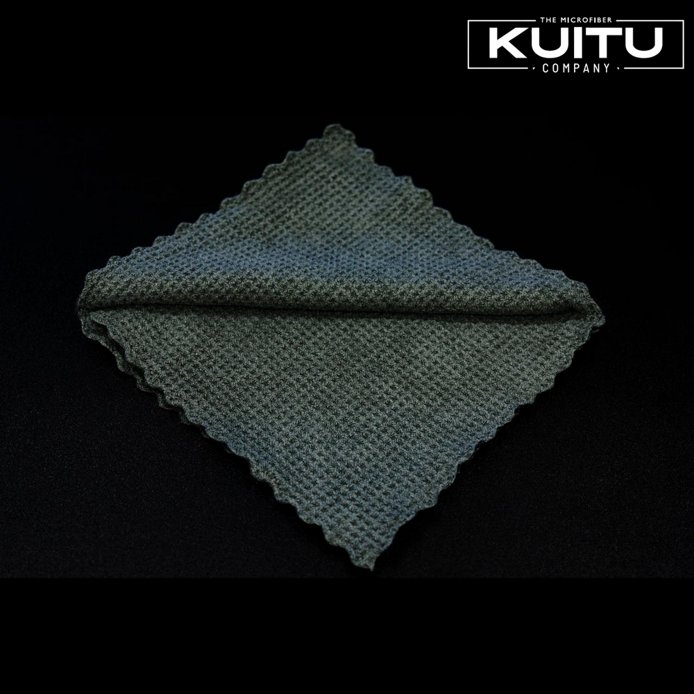 Mikrokuitu lasiliina 40x40 Waffle 390GSM, 4kpl/pss Harmaa